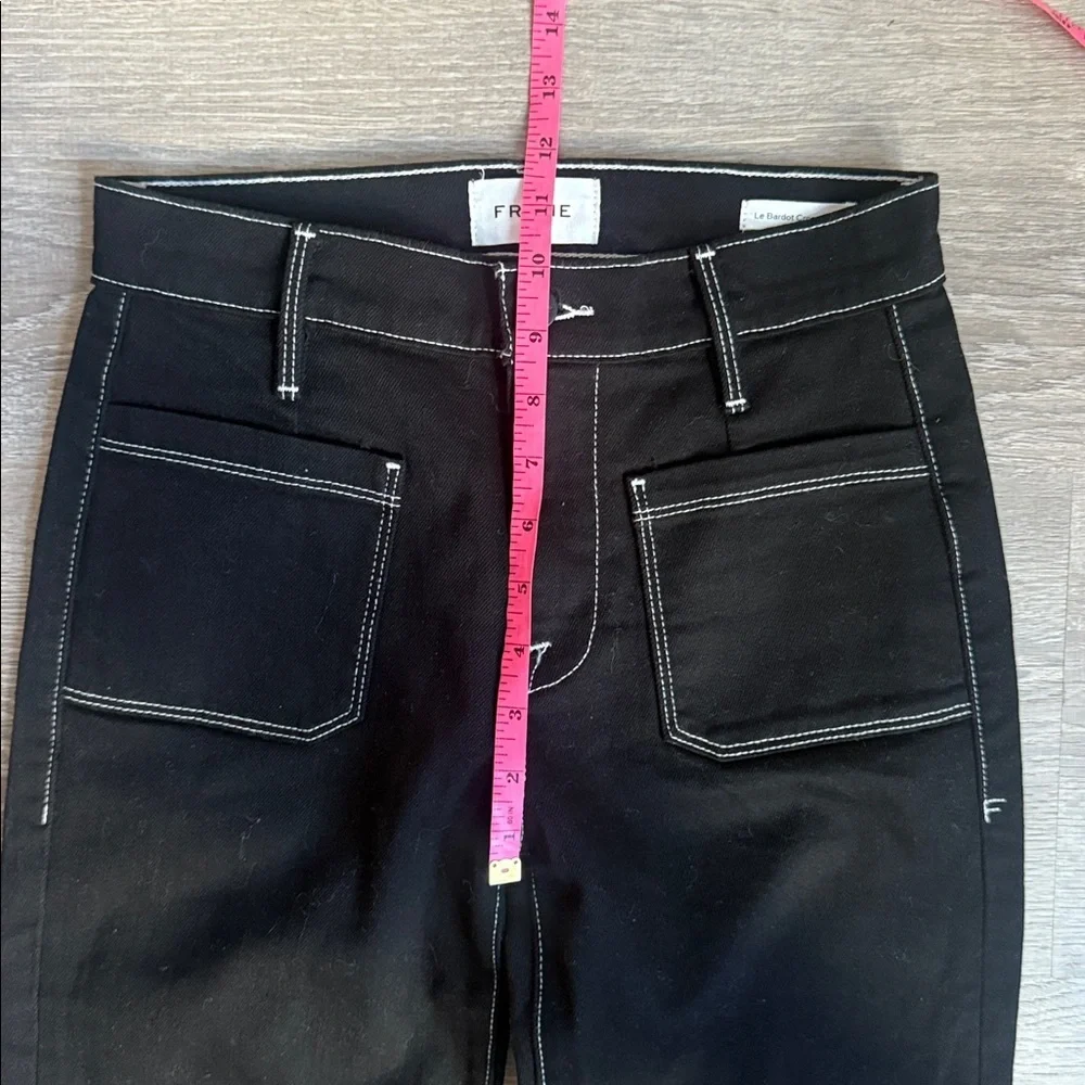 Frame Le Bardot crop flare jeans 25 - Picture 9 of 14